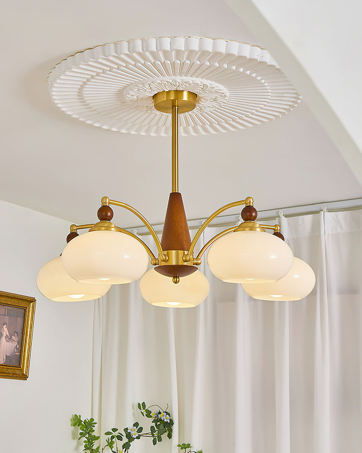 Retro Calliope Chandelier
