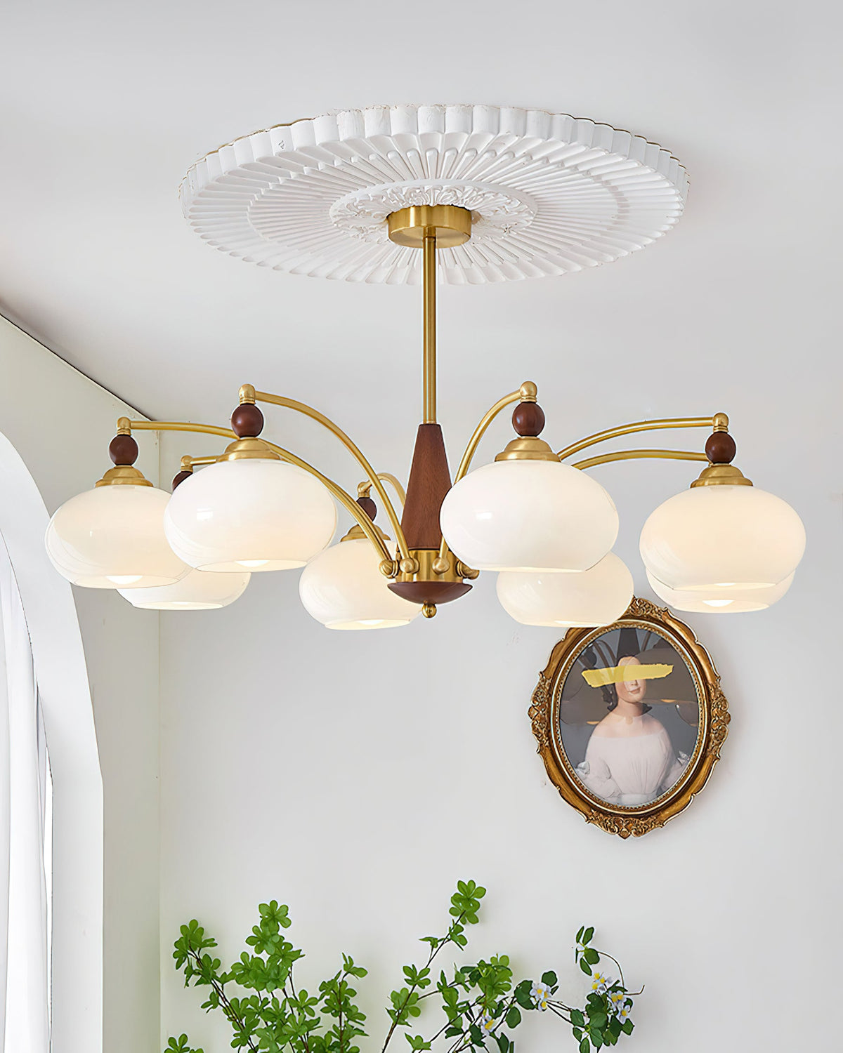 Retro Calliope Chandelier
