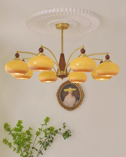 Retro Calliope Chandelier