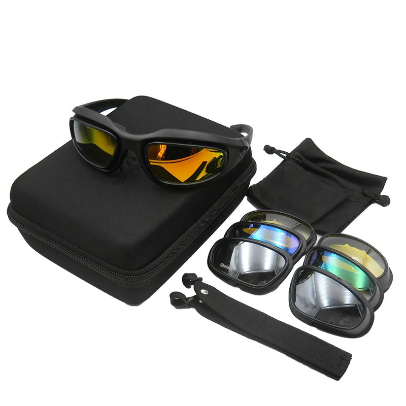 Rider's Choice | Motorcycle Sunglasses with Polarized UV400 Lenses | Secure Fit for Ultimate Eye Protection