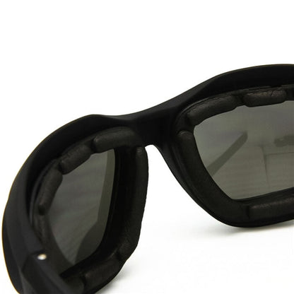 Polarised Motorcycle Sunglasses – UV400 Riding Glasses with Headband, 3 Colours