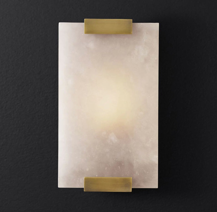 Roux Alabaster wall sconce