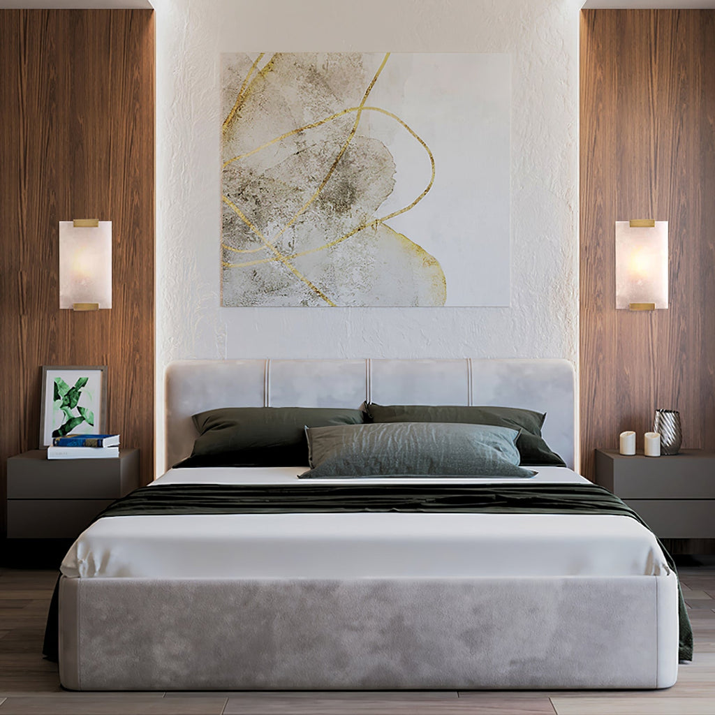Roux Alabaster wall sconce