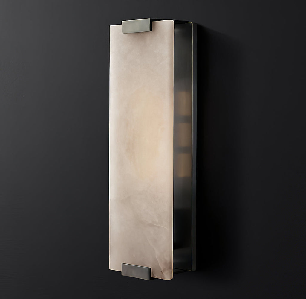 Roux Alabaster wall sconce