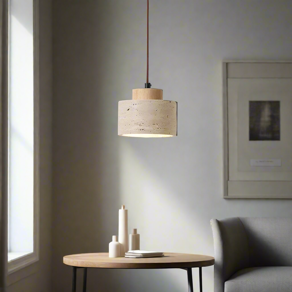 Modern Nordic geometric hanging ceiling lamp