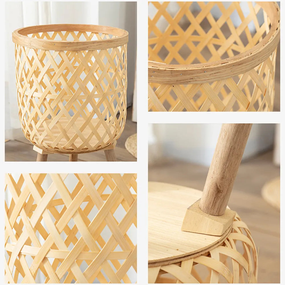 Elevated planter stand with stable legs