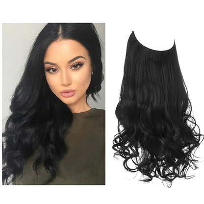 Hair Extensions Real Hair 100% Natural for Fullness and Length | Heat Resistant | Natural Shine | Sansoti