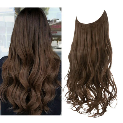 Hair Extensions Real Hair 100% Natural for Fullness and Length | Heat Resistant | Natural Shine | Sansoti