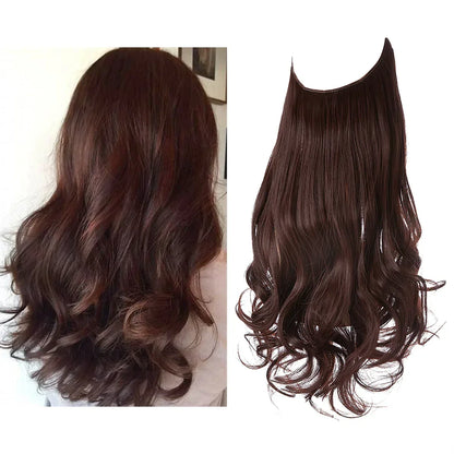 Hair Extensions Real Hair 100% Natural for Fullness and Length | Heat Resistant | Natural Shine | Sansoti