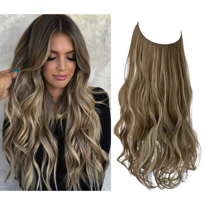 Hair Extensions Real Hair 100% Natural for Fullness and Length | Heat Resistant | Natural Shine | Sansoti