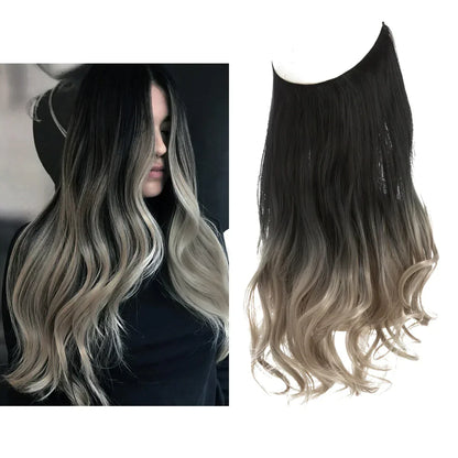 Hair Extensions Real Hair 100% Natural for Fullness and Length | Heat Resistant | Natural Shine | Sansoti