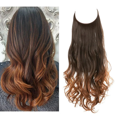 Hair Extensions Real Hair 100% Natural for Fullness and Length | Heat Resistant | Natural Shine | Sansoti