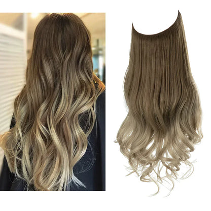Hair Extensions Real Hair 100% Natural for Fullness and Length | Heat Resistant | Natural Shine | Sansoti