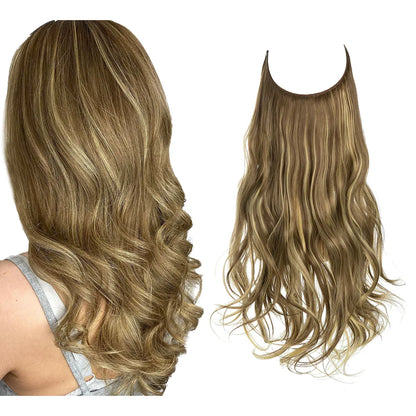 Hair Extensions Real Hair 100% Natural for Fullness and Length | Heat Resistant | Natural Shine | Sansoti
