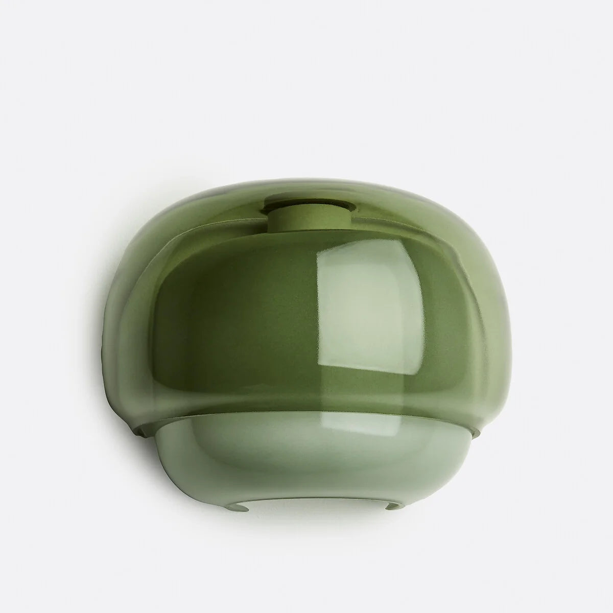 Coloured Glass Wall Light – Modern Sconce, Orange, Green, Blush, Burgundy, Yellow or Grey