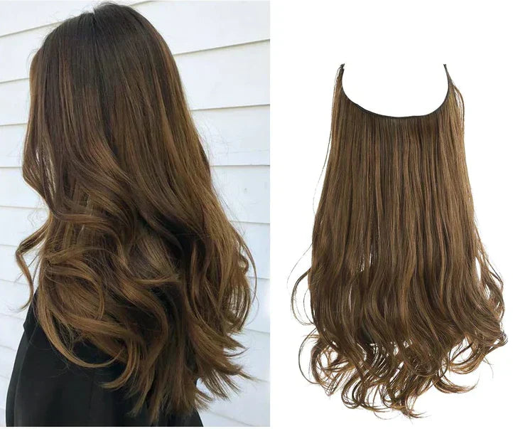 Hair Extensions Real Hair 100% Natural for Fullness and Length | Heat Resistant | Natural Shine | Sansoti