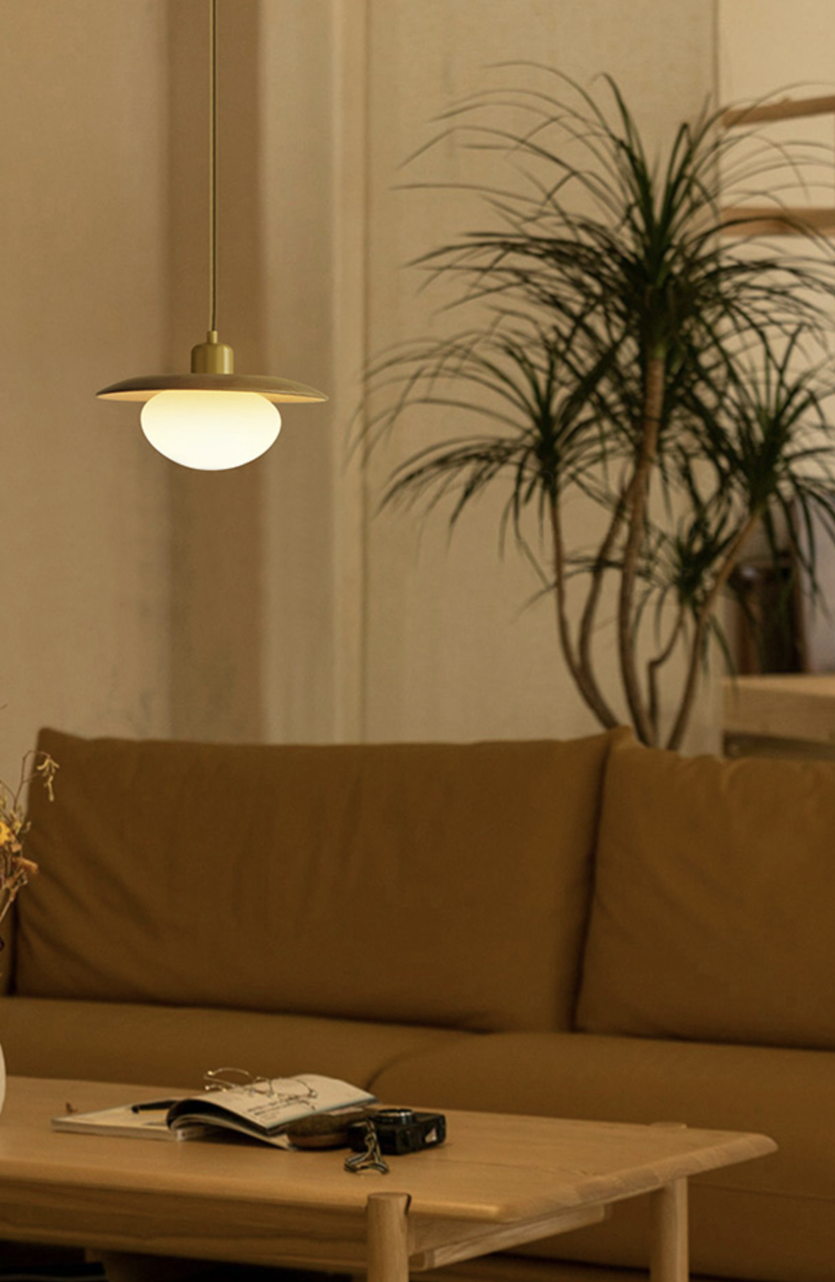 Kato Wooden Shade Japandi Pendant Light