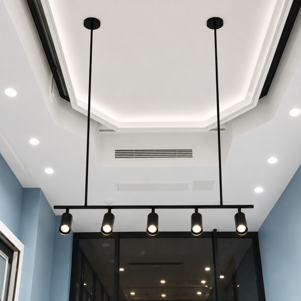 Lux Minimalist Spot Light Kitchen Island Pendant Light