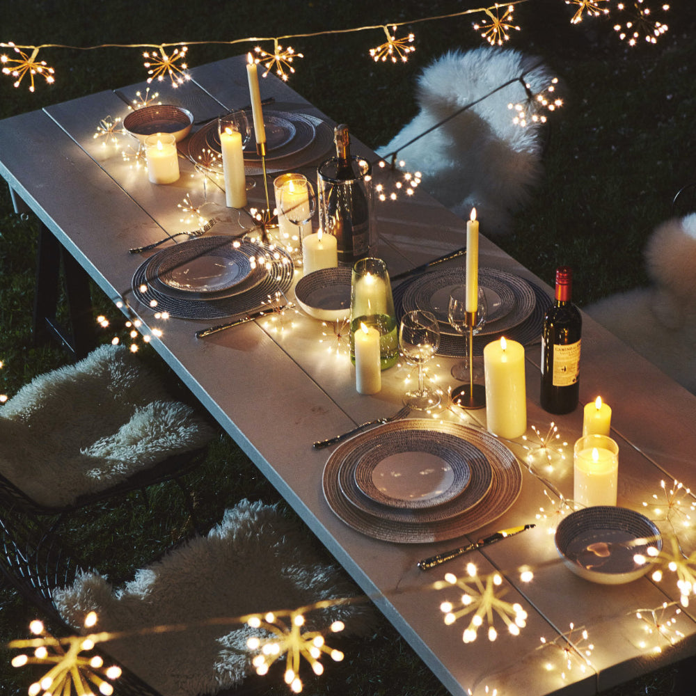 Elegant LED Fireworks Lights – Spark Effect for Indoor and Outdoor Use