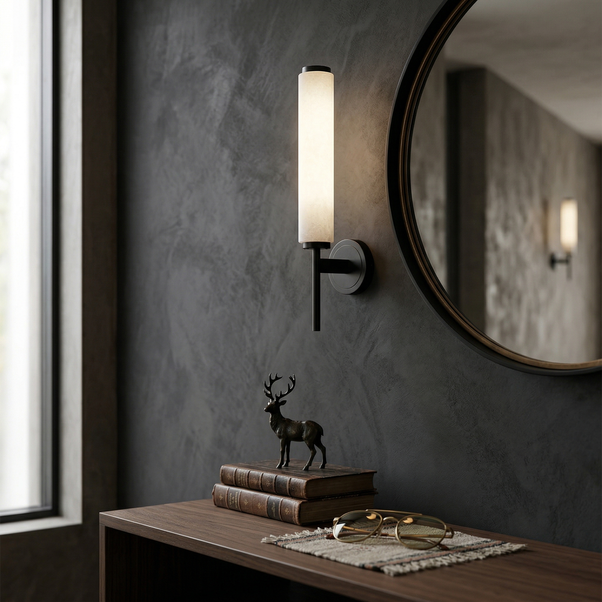 Brindisi Alabaster Wall Lamp