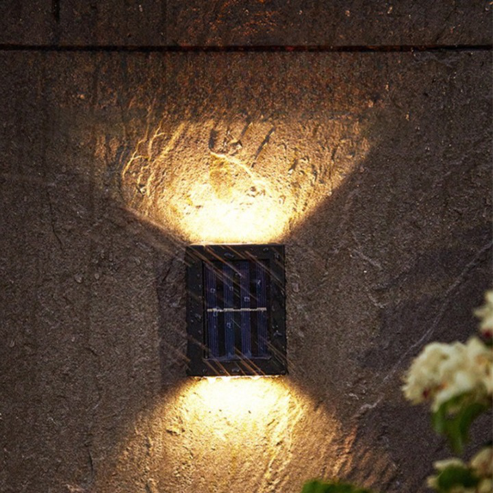 Cozy wireless solar-powered LED garden lighting for patios and driveways