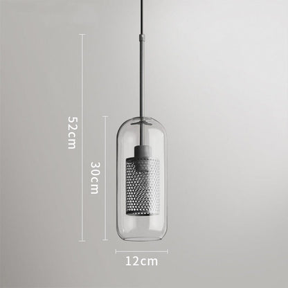 Chiswick Glass Shade Brass Fitting Pendant Light
