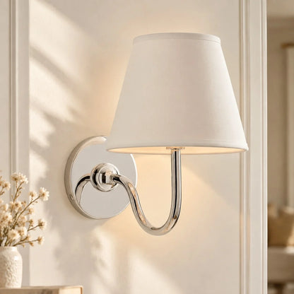 Tansy Classic Traditional Pleated Shade Wall Sconce