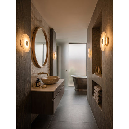 Timeless Alabaster Wall Lamp Collection Hub