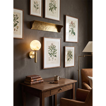 Timeless Alabaster Wall Lamp Collection Hub