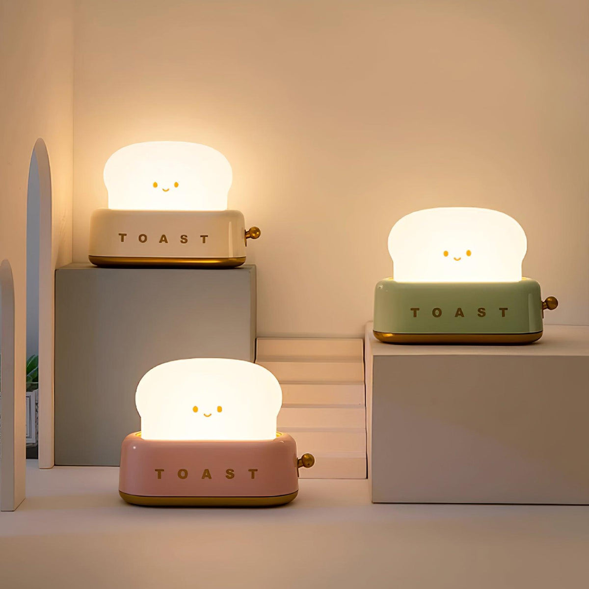 Toaster Table Lamp (built-in battery)