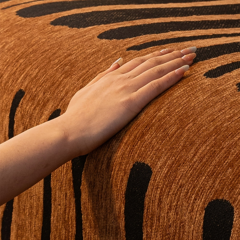 Sofa cover for living room with tribal pattern – soft sofa protector