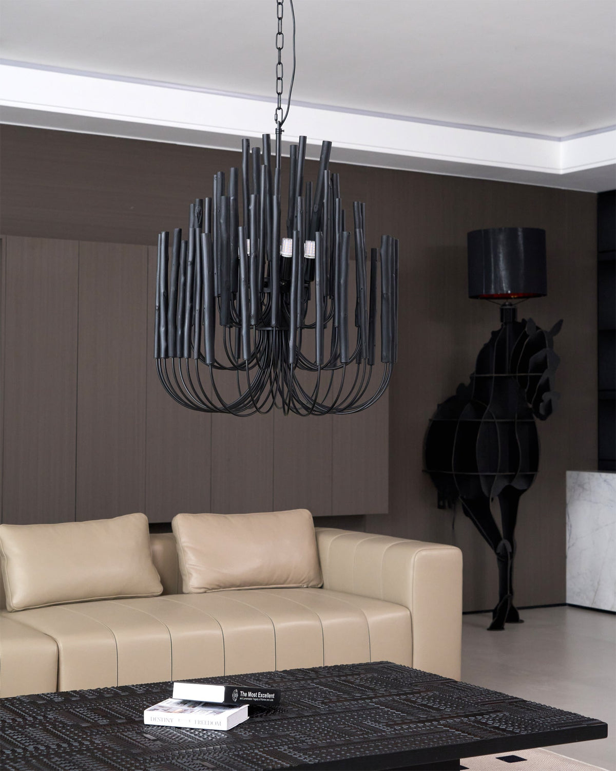 Multi-Stick Chandelier