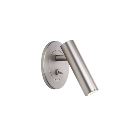Adjustable Metal Wall Reading Lamp with Cylindrical Head