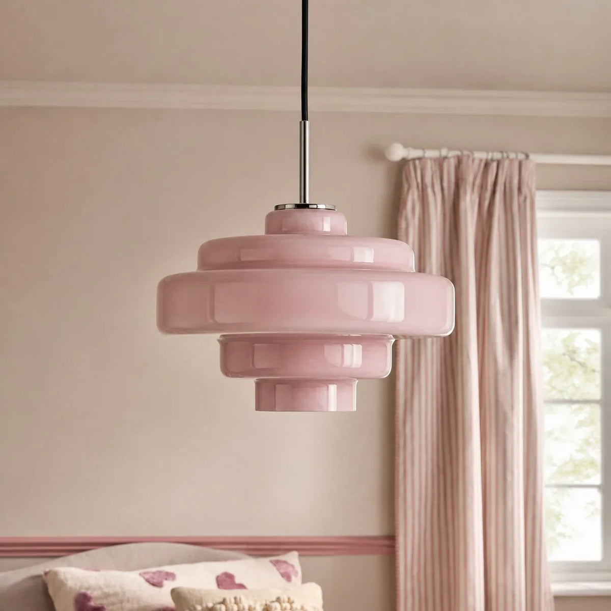 Valenra Macaron Orange Glass Pendant Light