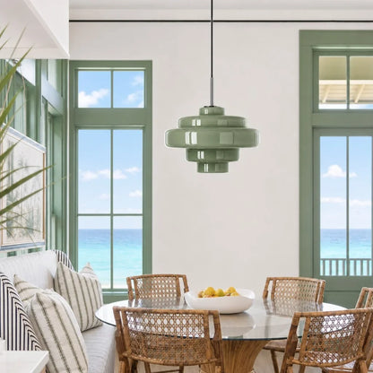 Valenra Macaron Orange Glass Pendant Light