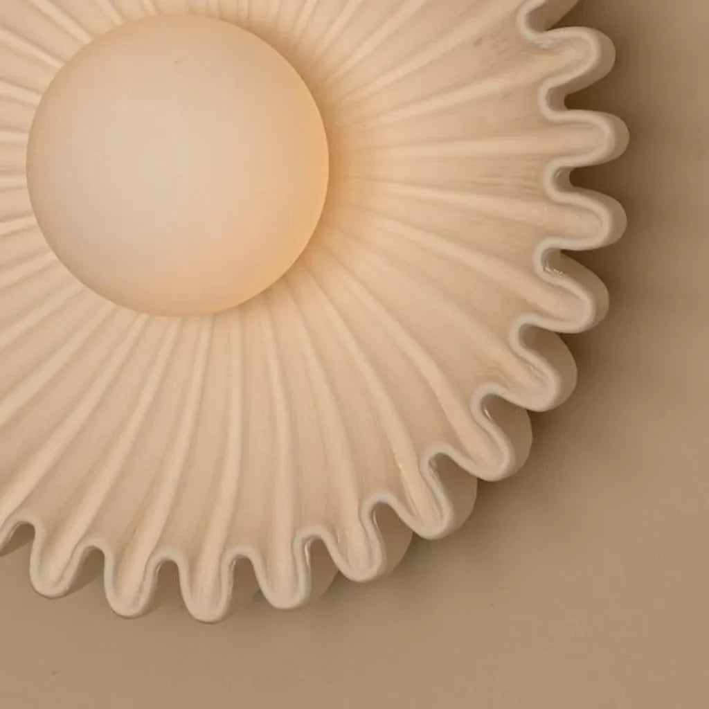 Marenys Modern Ceramic Flower Wall Light