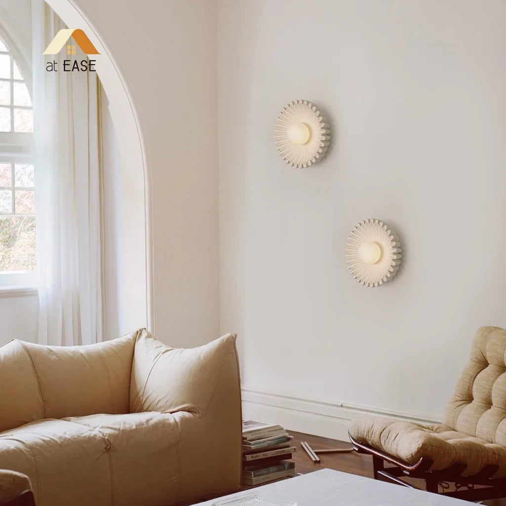 Marenys Modern Ceramic Flower Wall Light