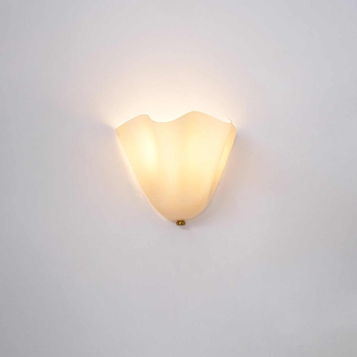 Flower Glass Wall Lamp