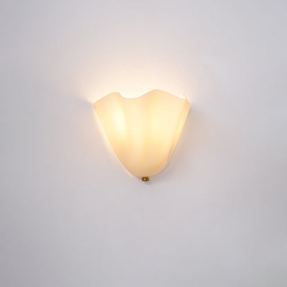 Flower Glass Wall Lamp