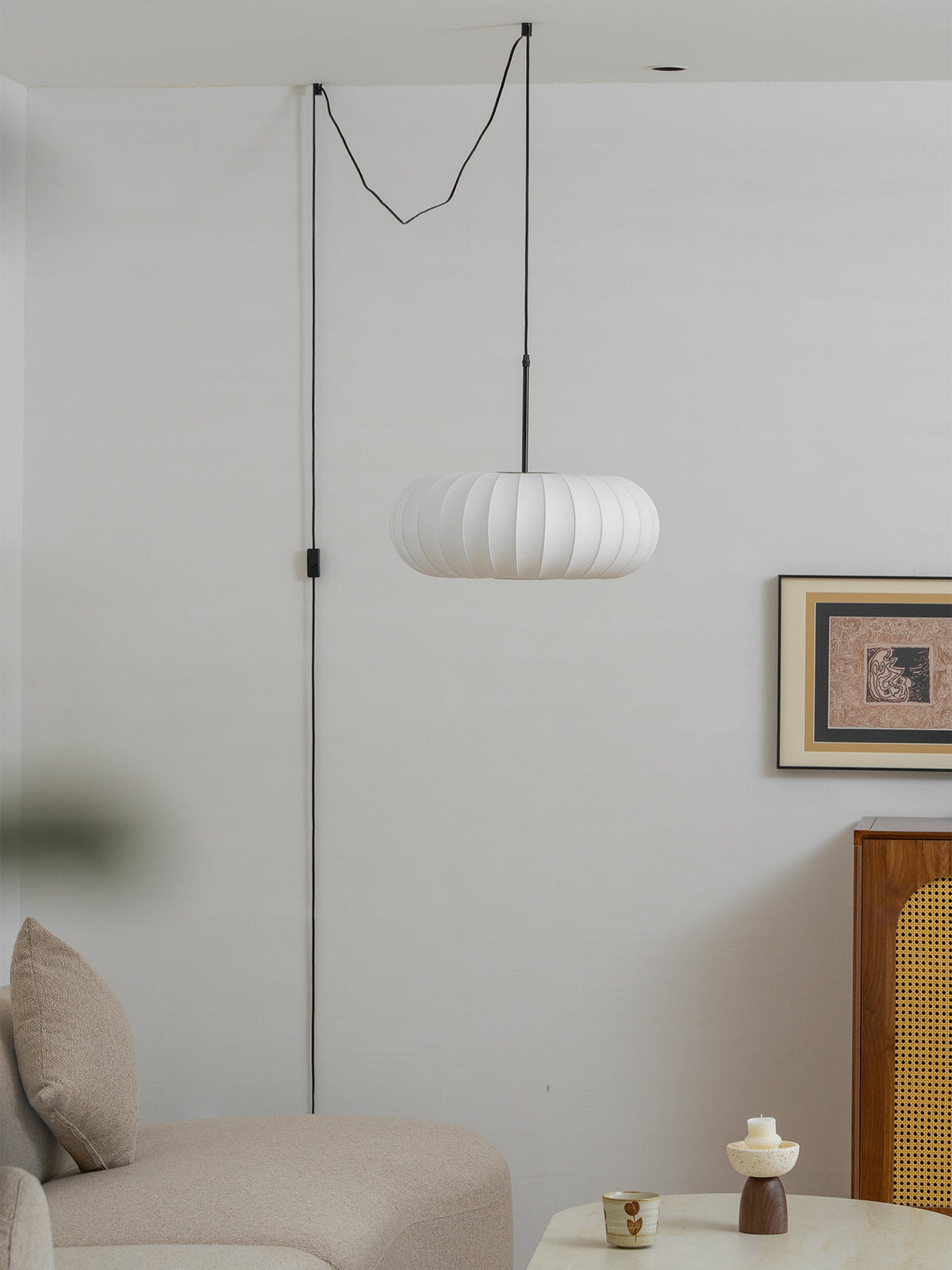 Verona Plug In Pendant Lamp