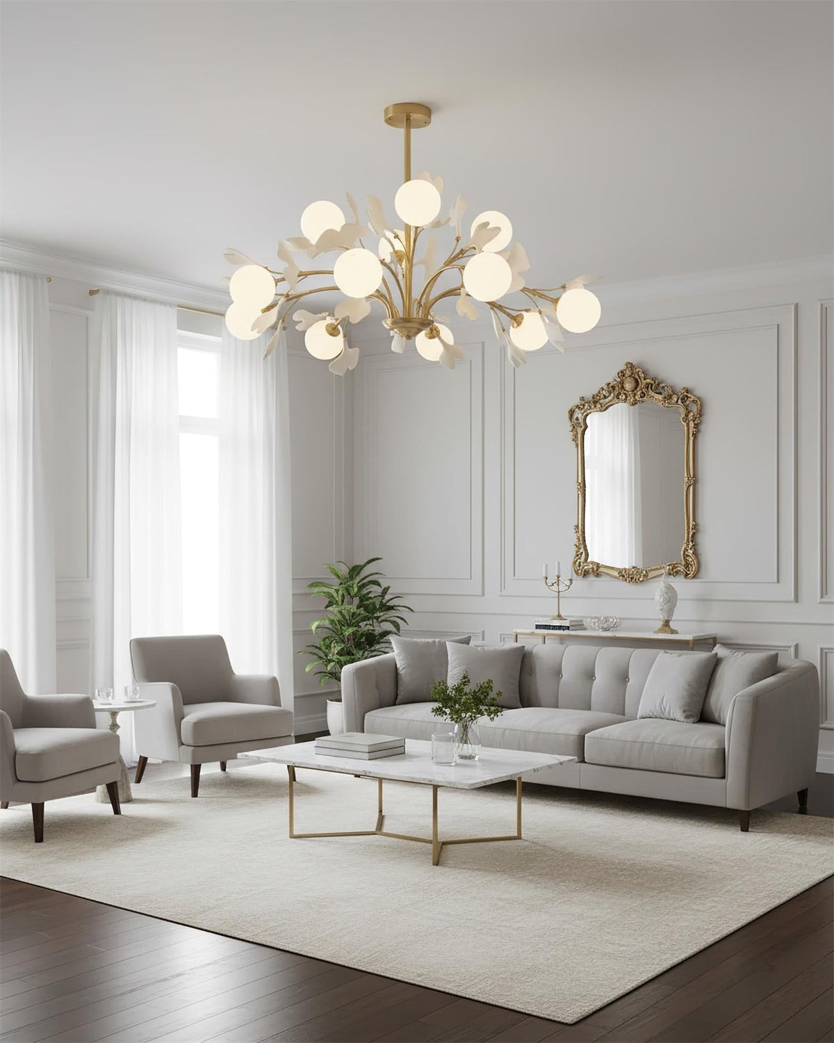 Vico Gingko Chandelier