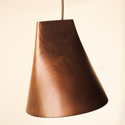 Walnut Solid Wood Minimalist Scandinavian Pendant Light