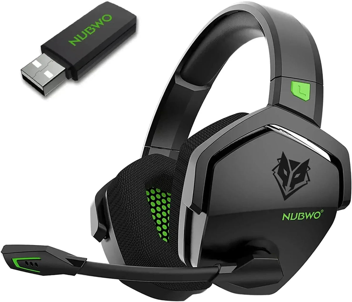 Wireless Gaming Headset – 2.4GHz & Bluetooth 5.3, Noise Cancelling, PS5, PC & Switch, 10 Colours