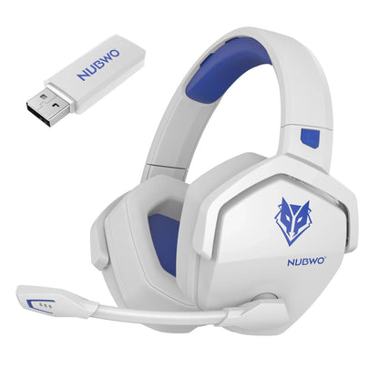 Wireless Gaming Headset – 2.4GHz & Bluetooth 5.3, Noise Cancelling, PS5, PC & Switch, 10 Colours