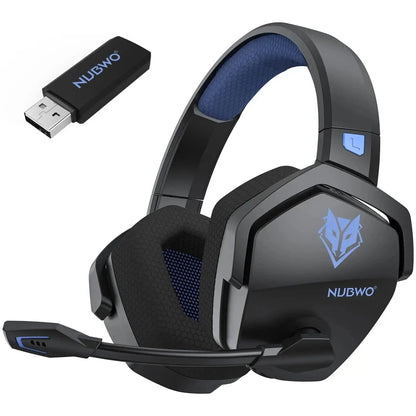 Wireless Gaming Headset – 2.4GHz & Bluetooth 5.3, Noise Cancelling, PS5, PC & Switch, 10 Colours