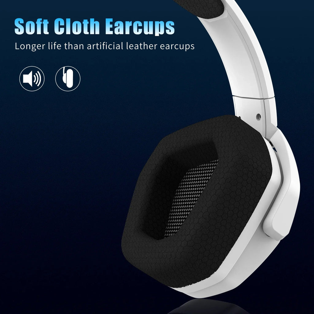 Wireless Gaming Headset with Active Noise Cancellation & Long Battery Life | Immersive Sound for Uninterrupted Gaming Sessions