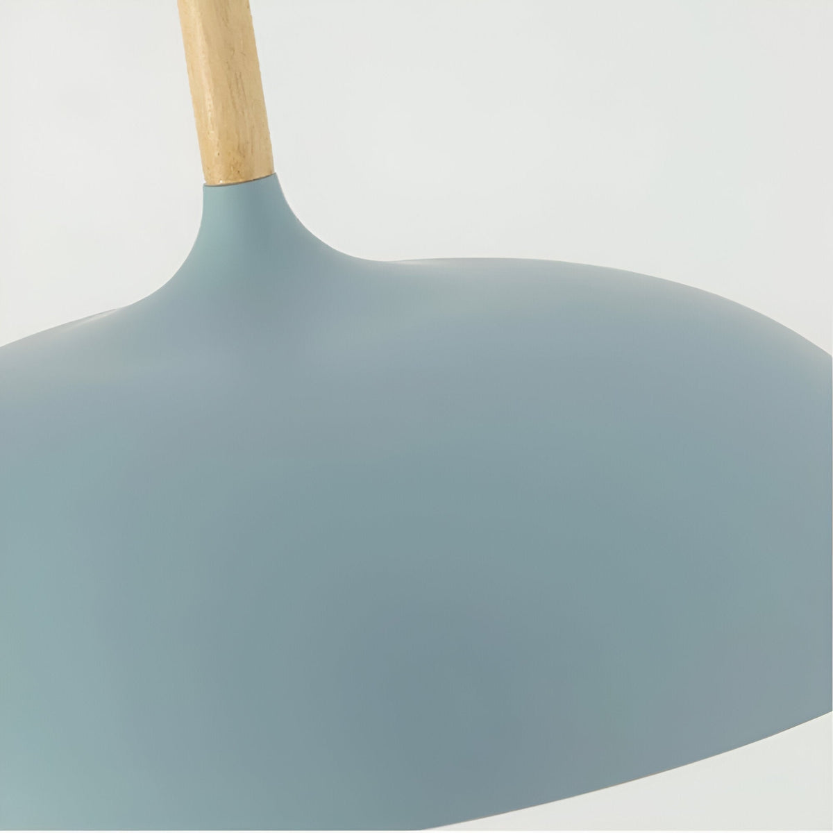 Scandinavian wooden pendant lamp warm lighting
