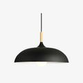 Scandinavian wooden pendant lamp warm lighting