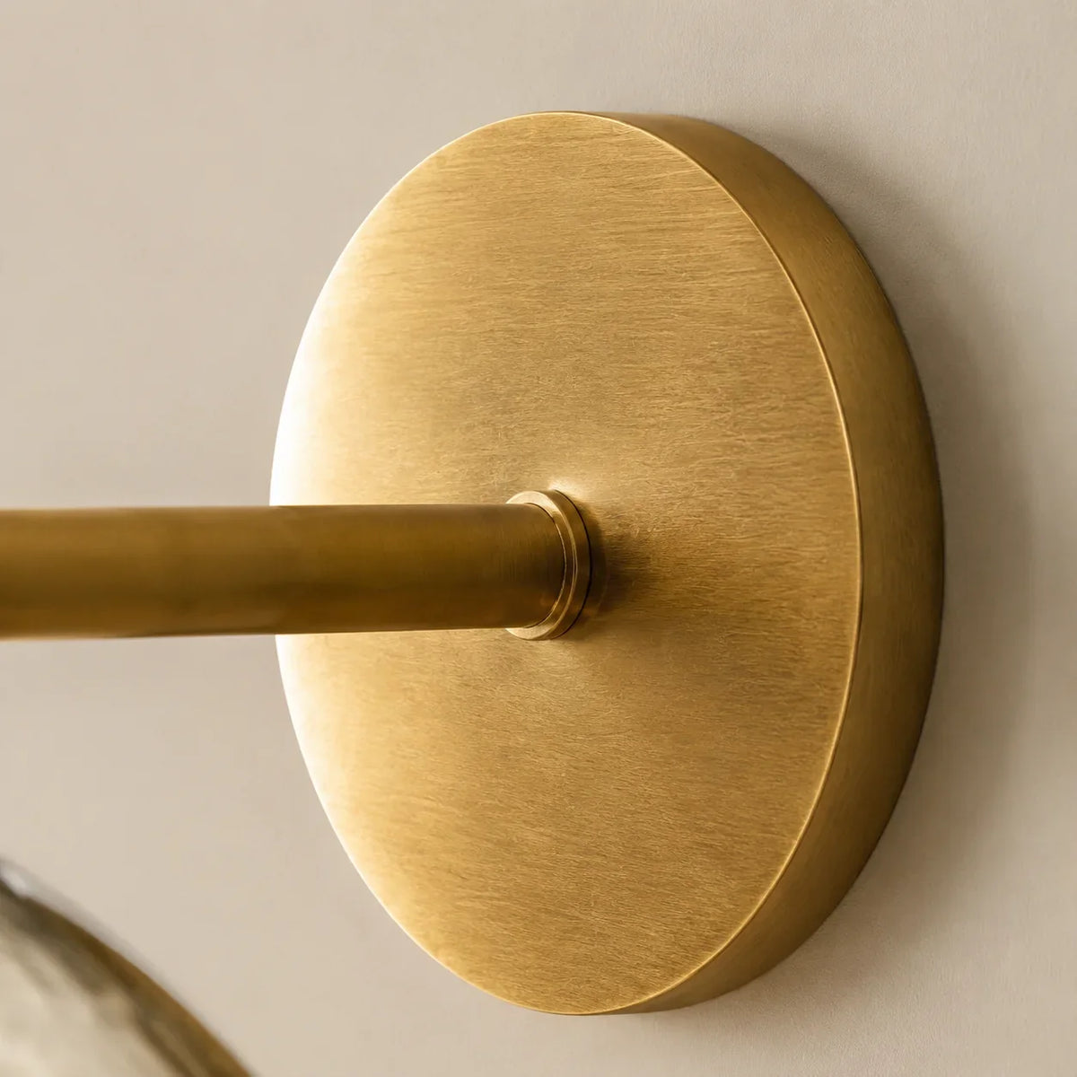 Xeno Antique Brass Recycled Glass Wall Sconce