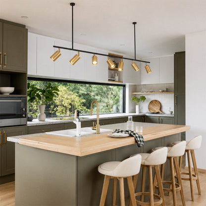Lux Minimalist Spot Light Kitchen Island Pendant Light
